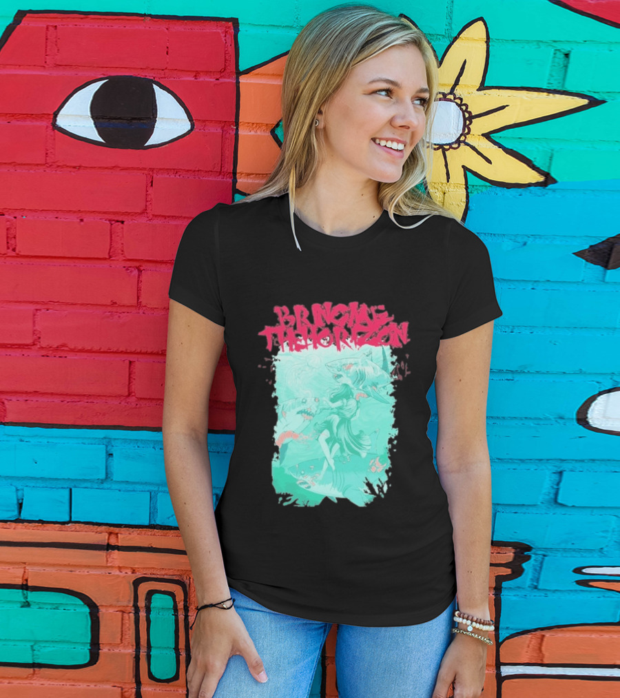 Bring Me The Horizon Shark Attack Artwork 2026 T-Shirt