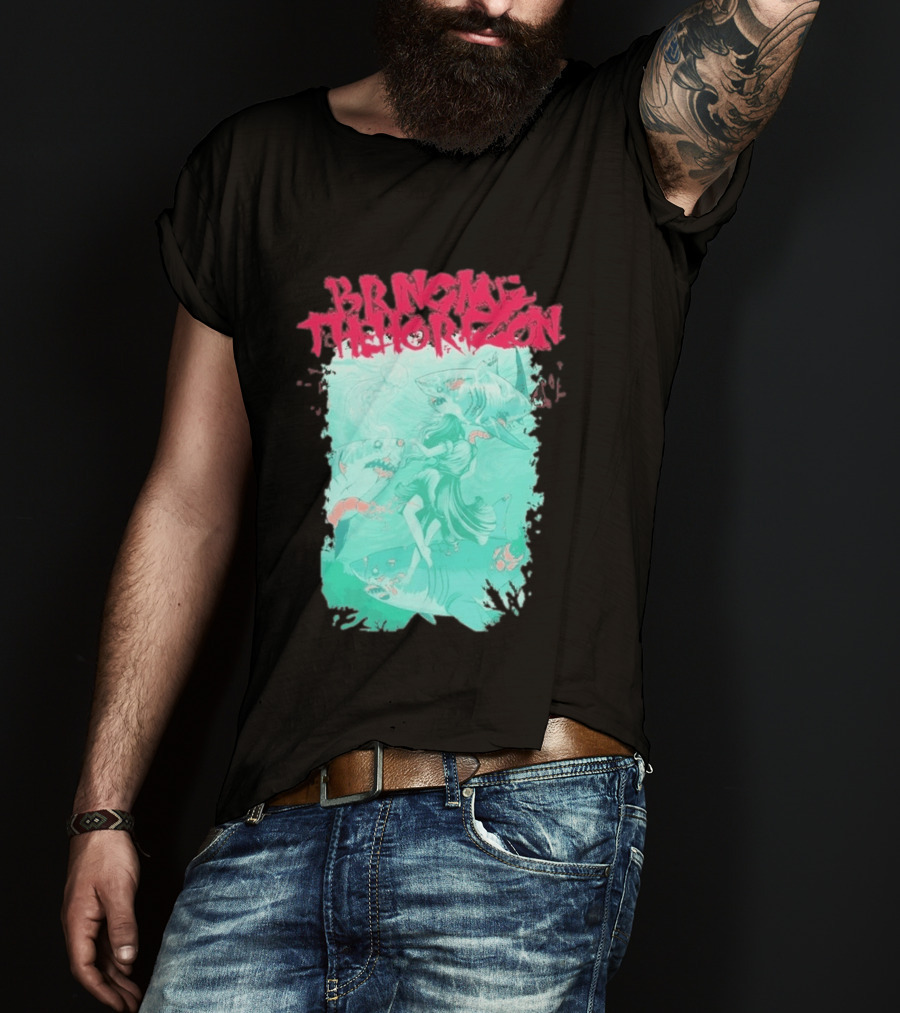 Bring Me The Horizon Shark Attack Artwork 2026 T-Shirt