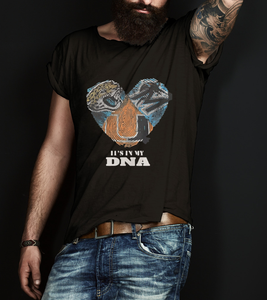 Fingerprint Heart It's In My DNA 1 T-Shirt