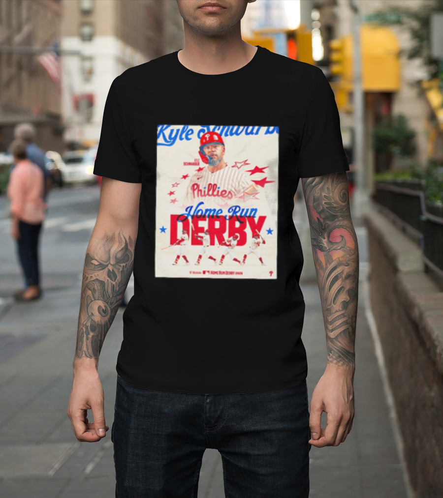 Kyle Schwarber Phillies Home Run Derby 2026 T-Shirt