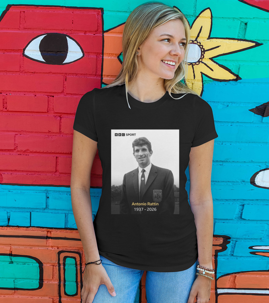BBC Sport Antonio Rattín 1937 2026 Argentina AFA T-Shirt