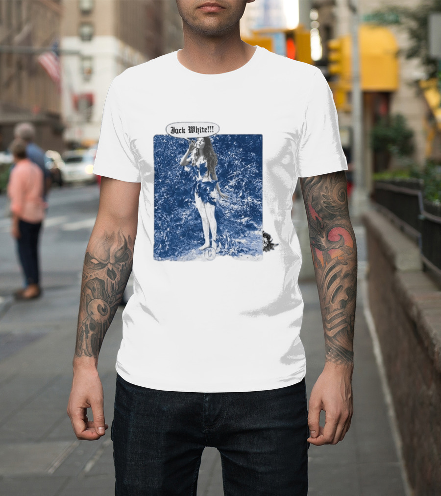 Jack White No Name Tour 2026 Eden Blue Tone Forest Scene T-Shirt