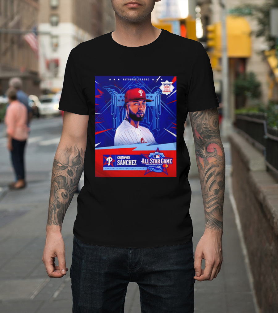 Cristopher Sánchez Philadelphia National League All Star Game 2026 T-Shirt