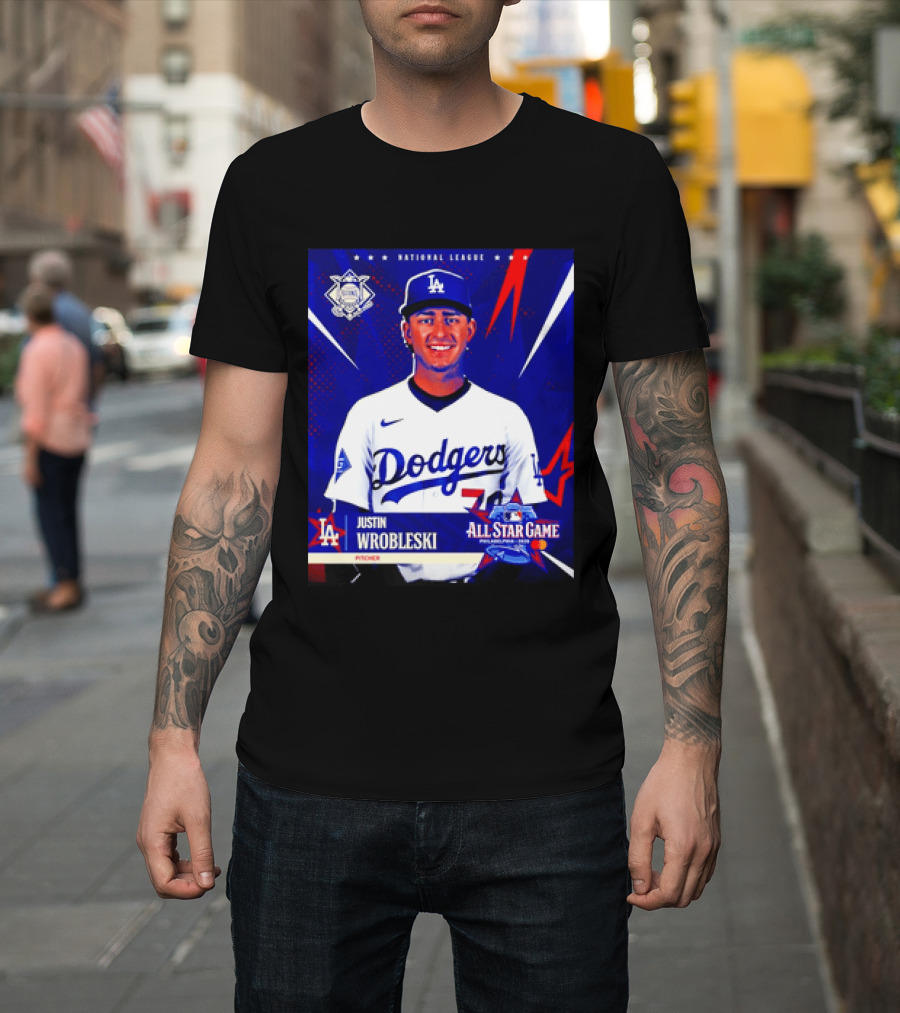 Justin Wrobleski Los Angeles Dodgers 2026 All Star Game National League T-Shirt