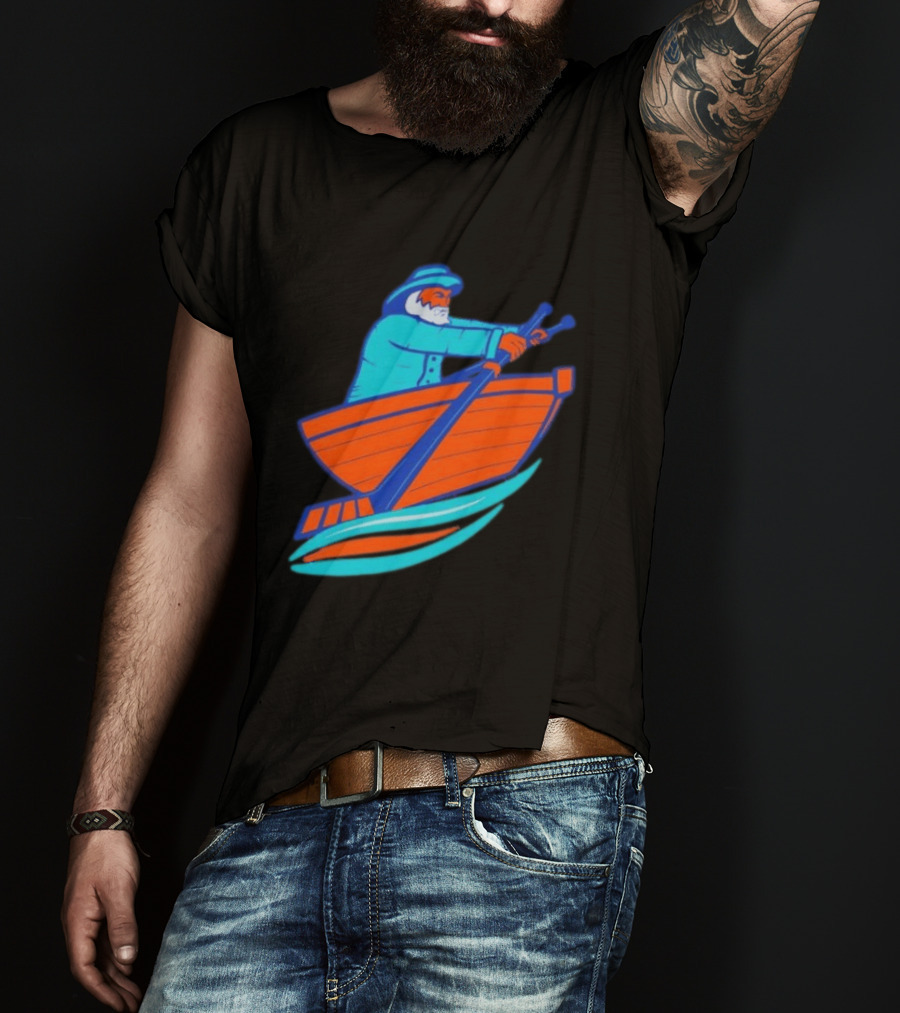 Islanders Fisherman New York NHL Team 26 T-Shirt
