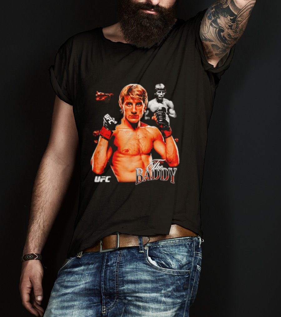 Paddy Pimblett The Baddy UFC MMA Fighter Image T-Shirt