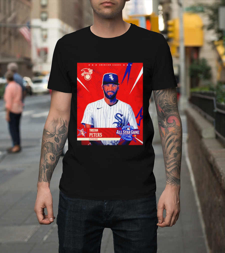 Tristan Peters Chicago White Sox 2026 American League All Star Game Outfielder T-Shirt