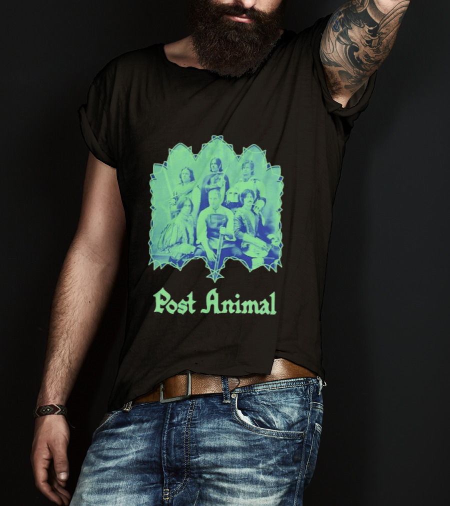 Post Animal Band Members Knight Fantasy Medieval T-Shirt