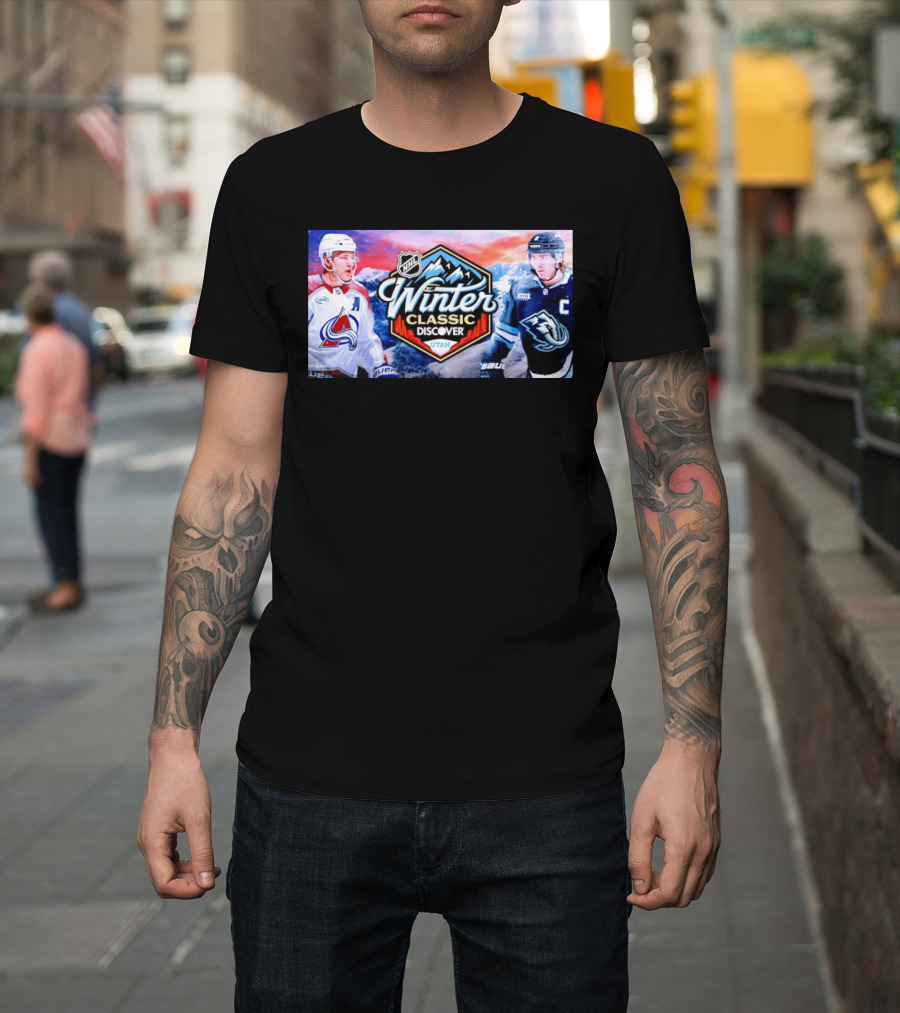 NHL Winter Classic Discover Utah Colorado Avalanche Vs Mammoth T-Shirt