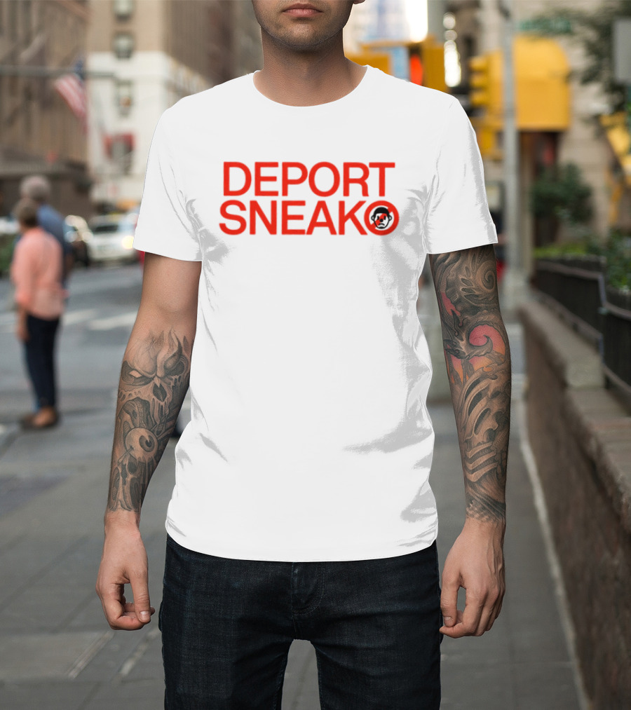 Deport Sneako Nick Fuentes Store Red T-Shirt
