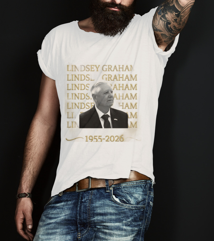 Lindsey Graham South Carolina Senator Memorial 1955 2026 T-Shirt