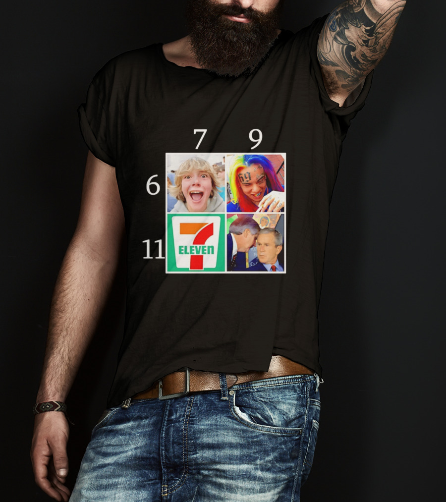 67 69 711 911 T-Shirt