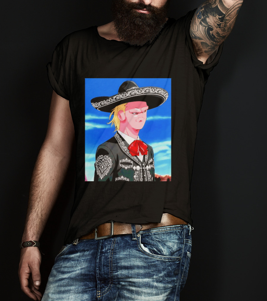 Majin Buu Mariachi Charro Dragon Ball Z Haaland Fusion T-Shirt