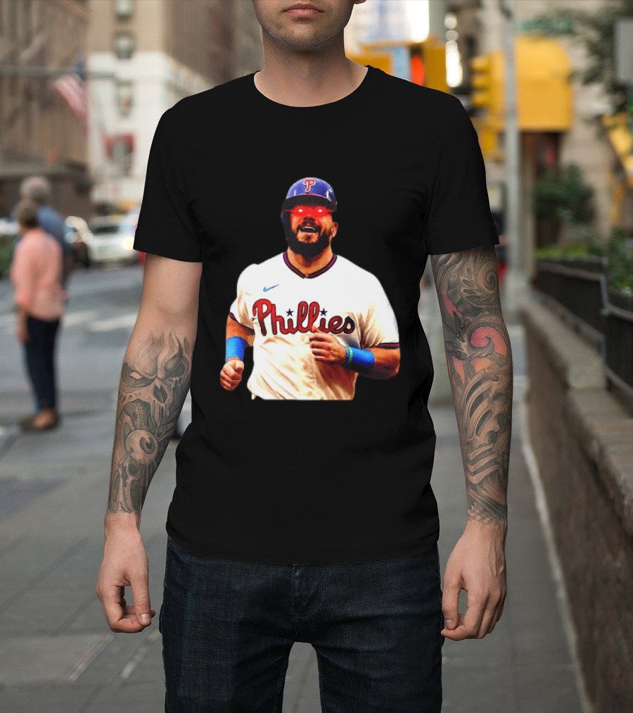 Philadelphia Phillies Kyle Schwarber Dark Brandon MLB T-Shirt