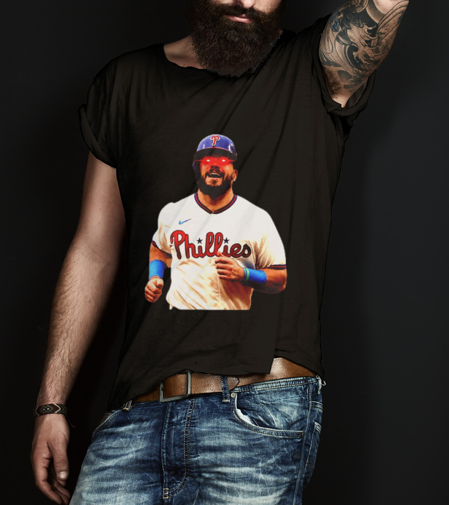 Philadelphia Phillies Kyle Schwarber Dark Brandon MLB T-Shirt
