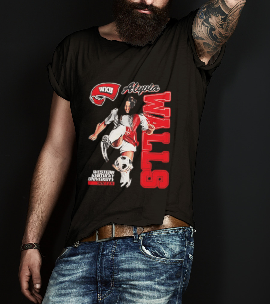 Western Kentucky University Soccer Alyvia Walls WKU T-Shirt