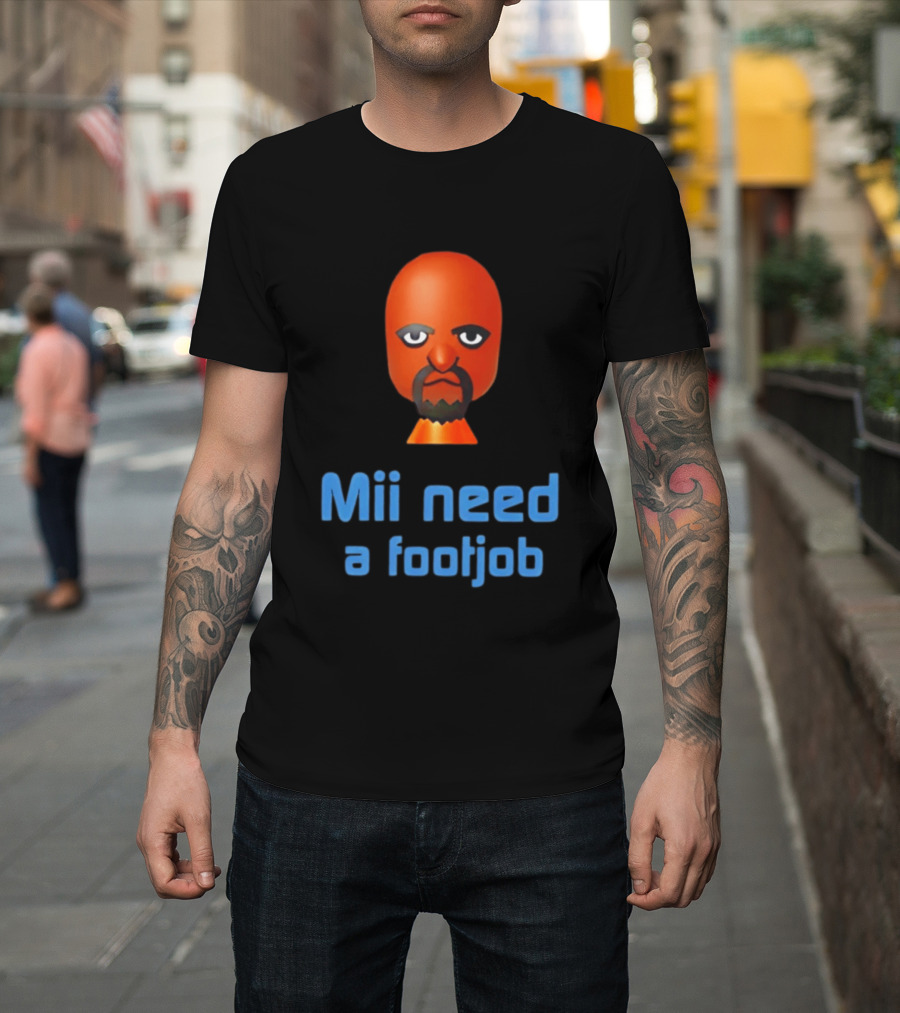 Wii Sports Mii Need A Footjob T-Shirt