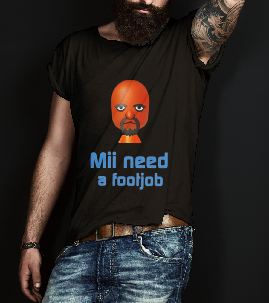 Wii Sports Mii Need A Footjob T-Shirt