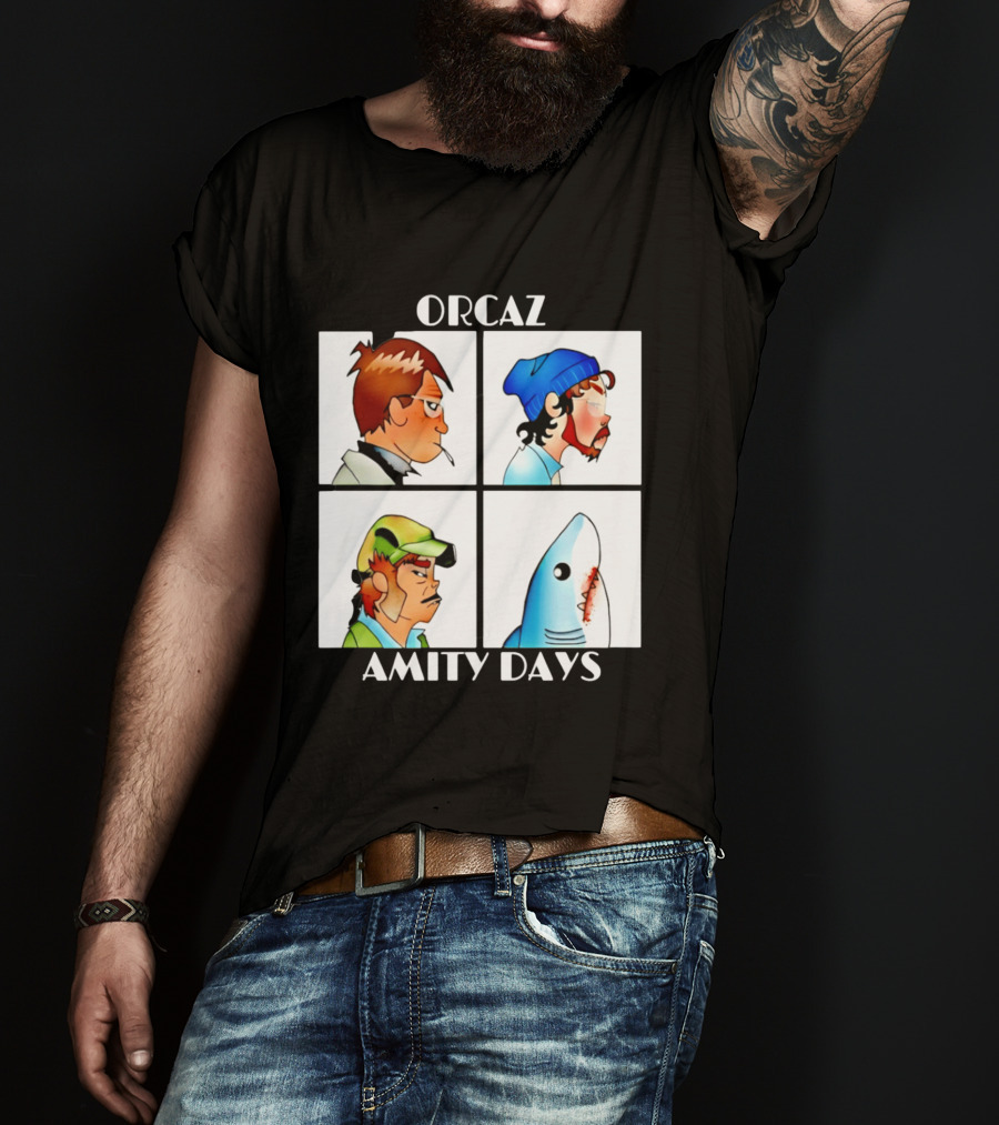 Orcaz Amity Days Demon Days Jaws T-Shirt