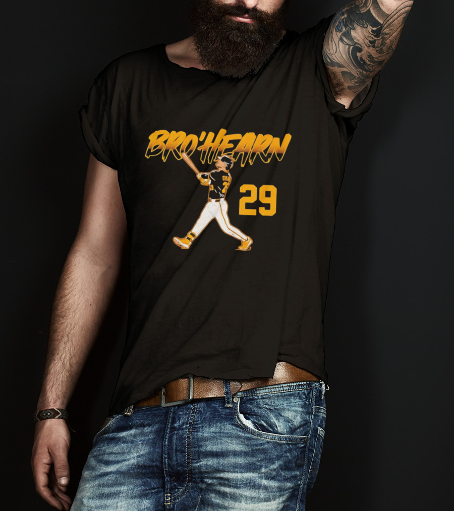 Bro'Hearn 29 Baseball Player T-Shirt