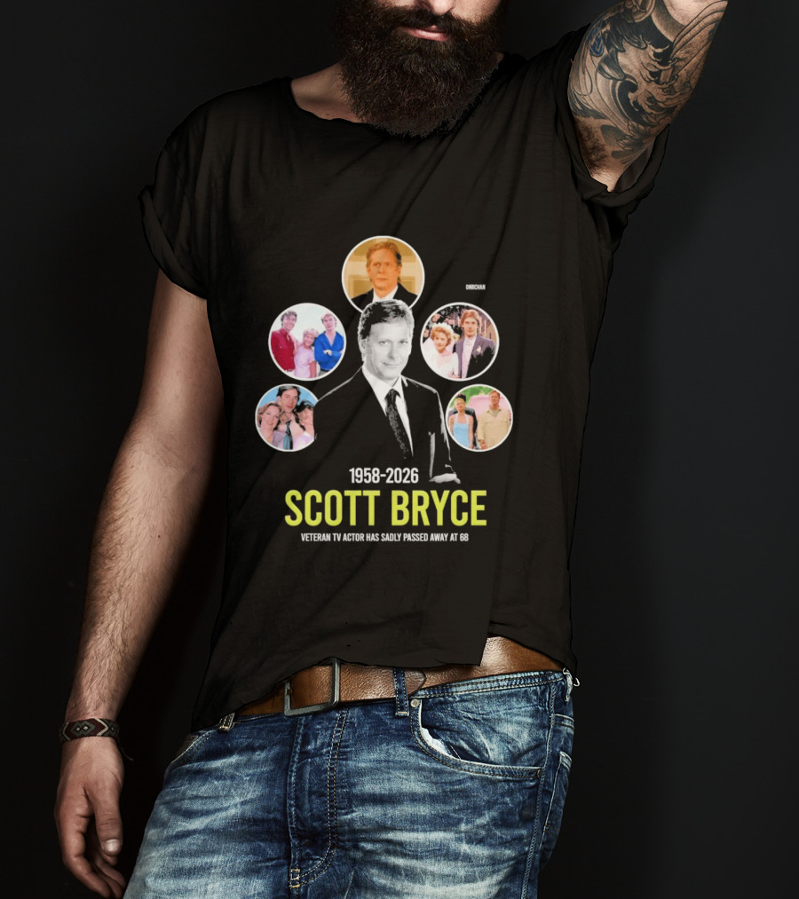Scott Bryce 1958 2026 Veteran TV Actor Remembered T-Shirt