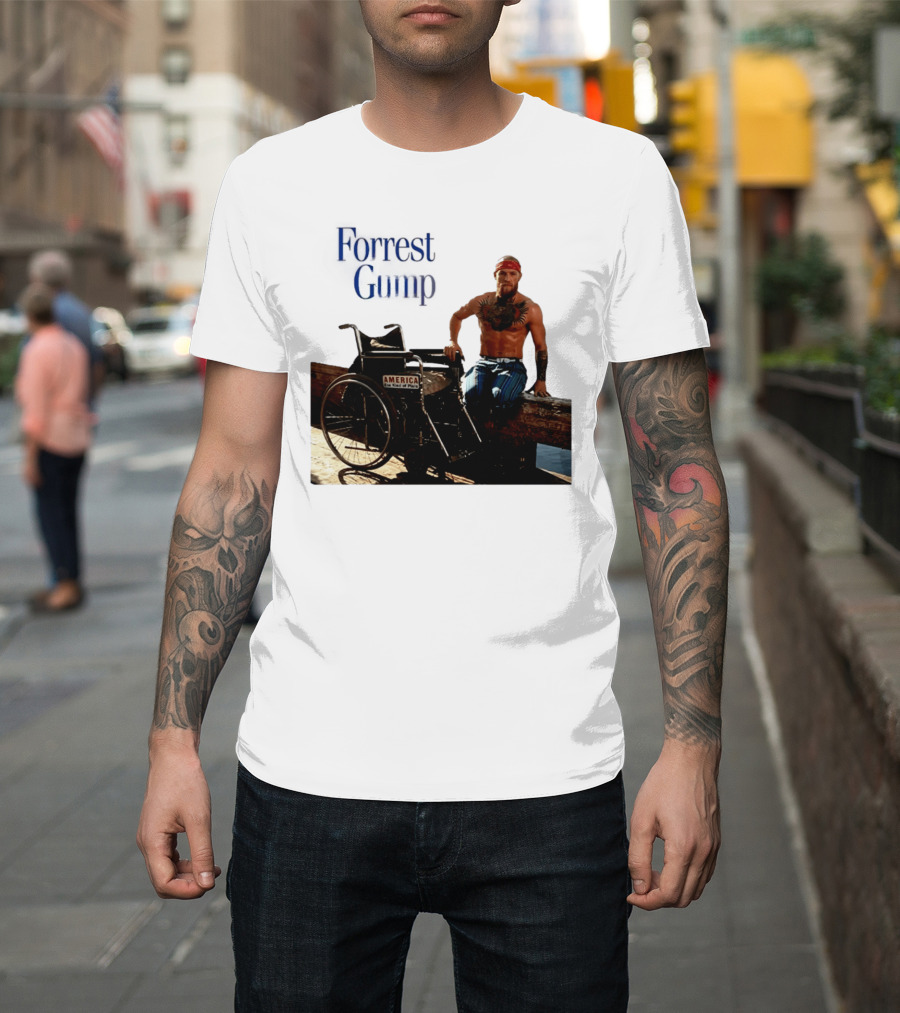 Forrest Gump Conor McGregor America One Kind Of Place T-Shirt