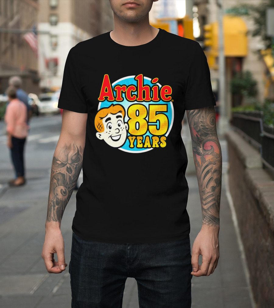 Archie 85 Years Anniversary Comic Book Celebration T-Shirt