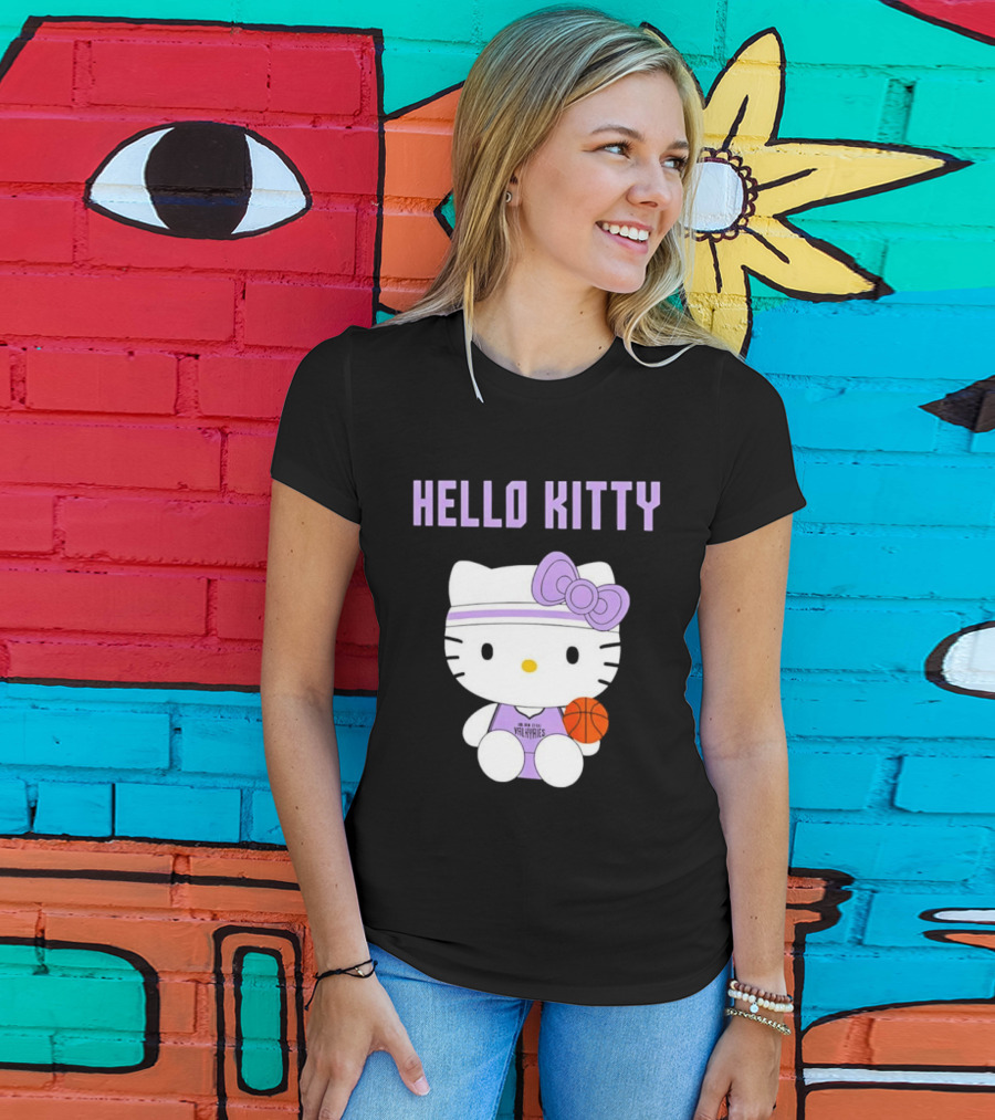 Hello Kitty Basketball Player Golden State Valkyries Collaboration T-Shirt