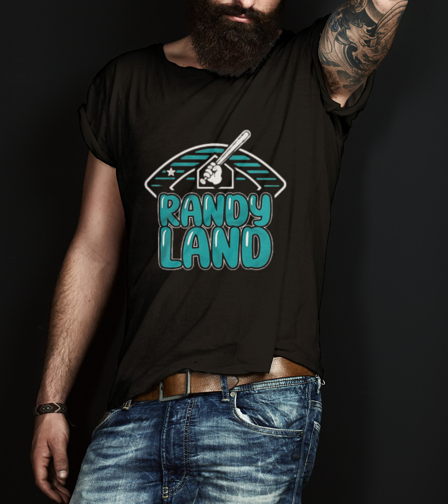 Randyland Seattle Mariners Baseball T-Shirt