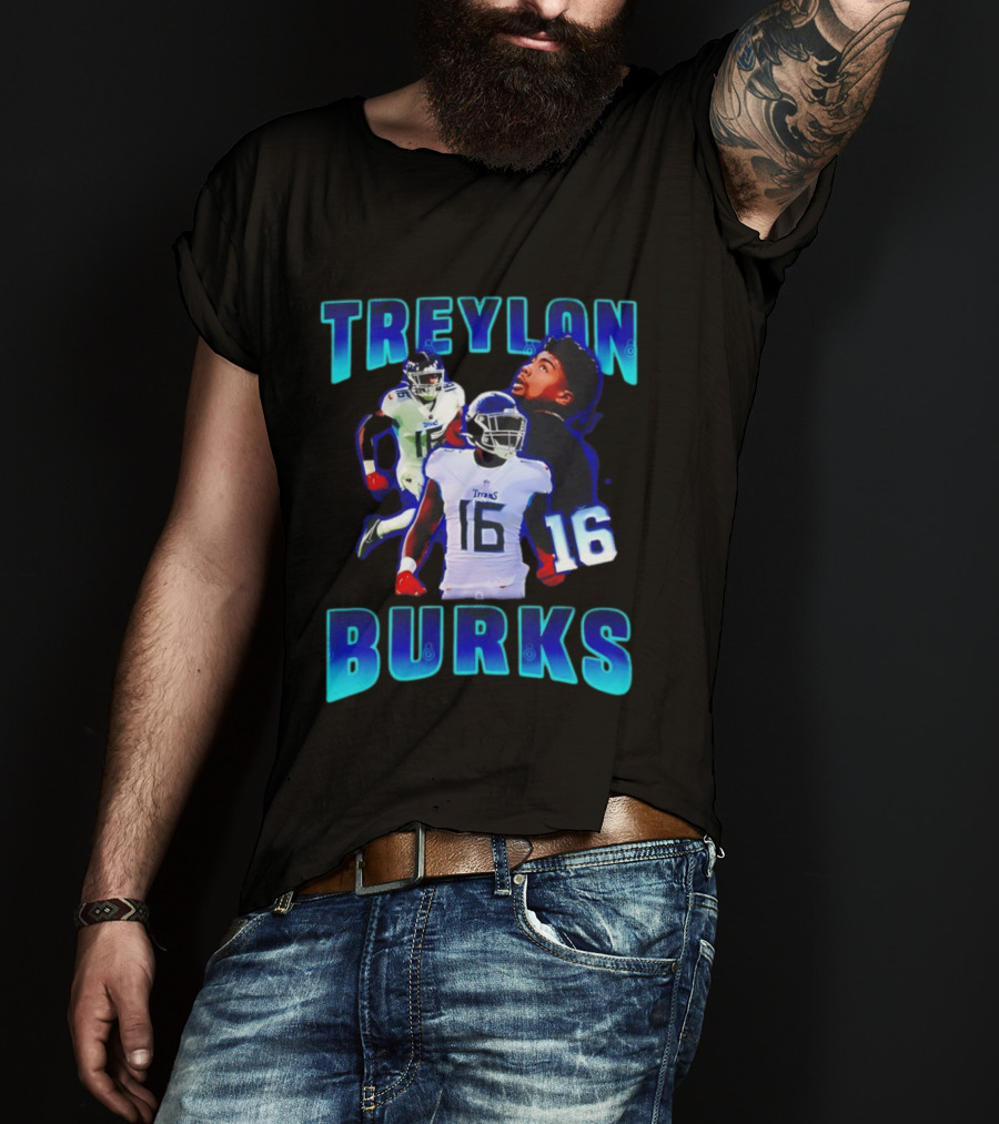 Treylon Burks Titans Football 16 T-Shirt