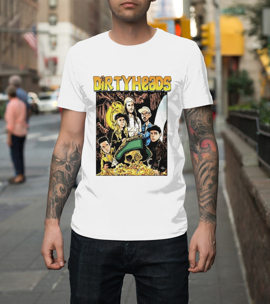 Dirty Heads Goonies Treasure Cave Adventure Tour 2024 T-Shirt