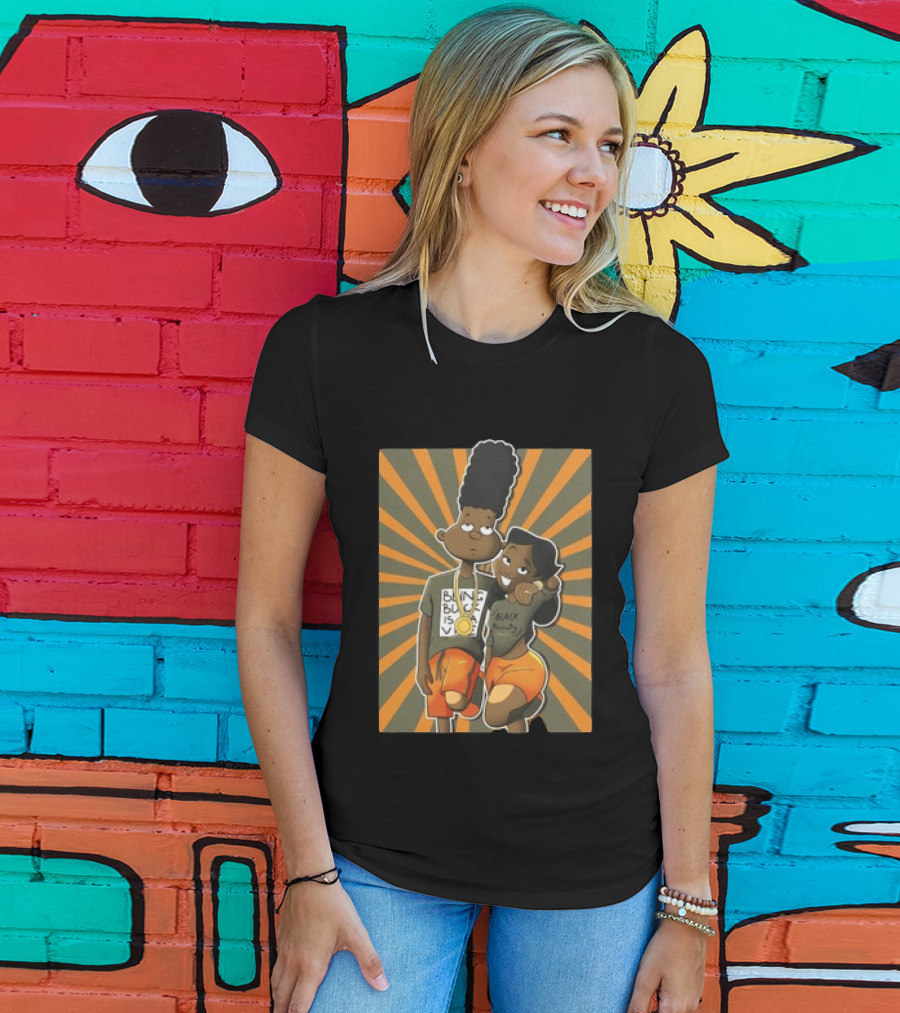 Black Beauty A Different Love Olive Green And Orange Jordan 5S Matching Sneaker T-Shirt