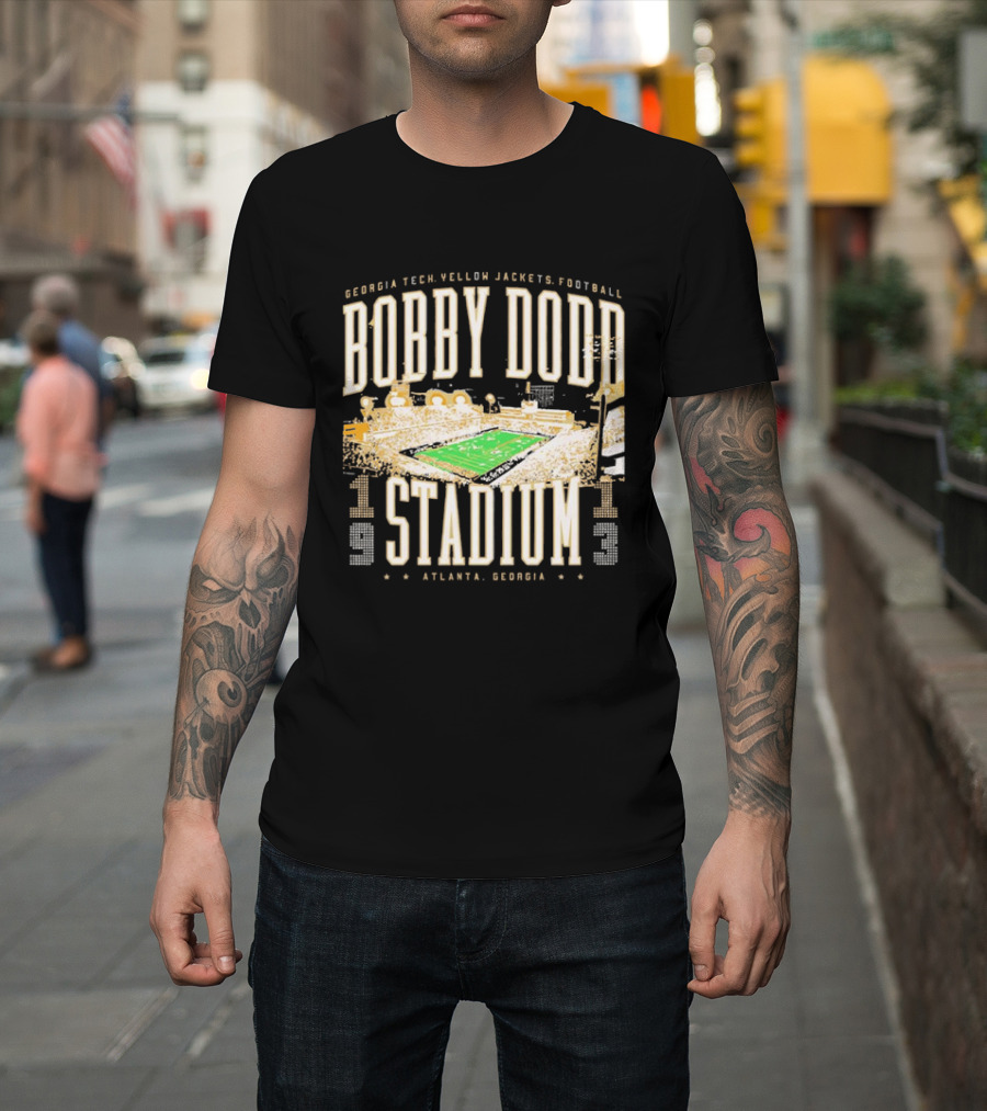 Bobby Dodd Stadium Georgia Tech Yellow Jackets Football Atlanta Georgia 1913 T-Shirt