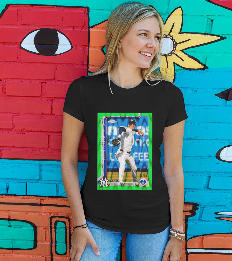 Cody Bellinger 08 99 Topps Chrome Yankees T-Shirt