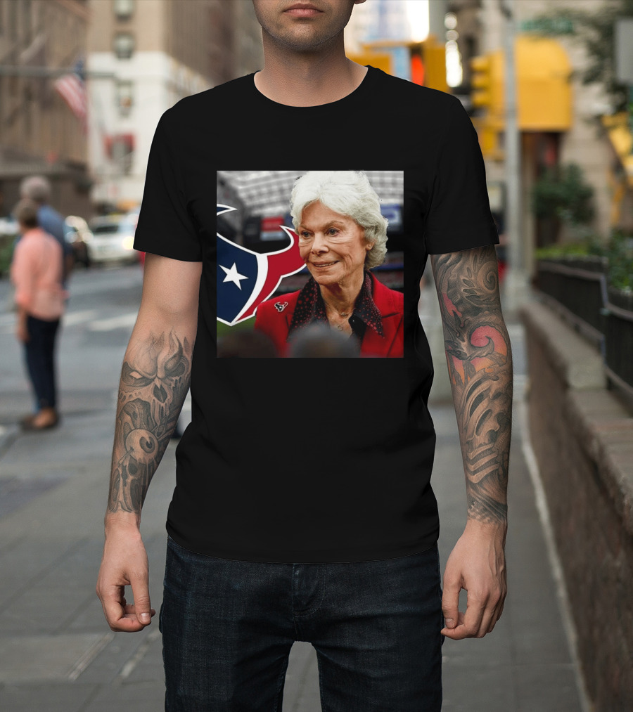 Houston Texans Co Founder Janice McNair Legacy Honored T-Shirt