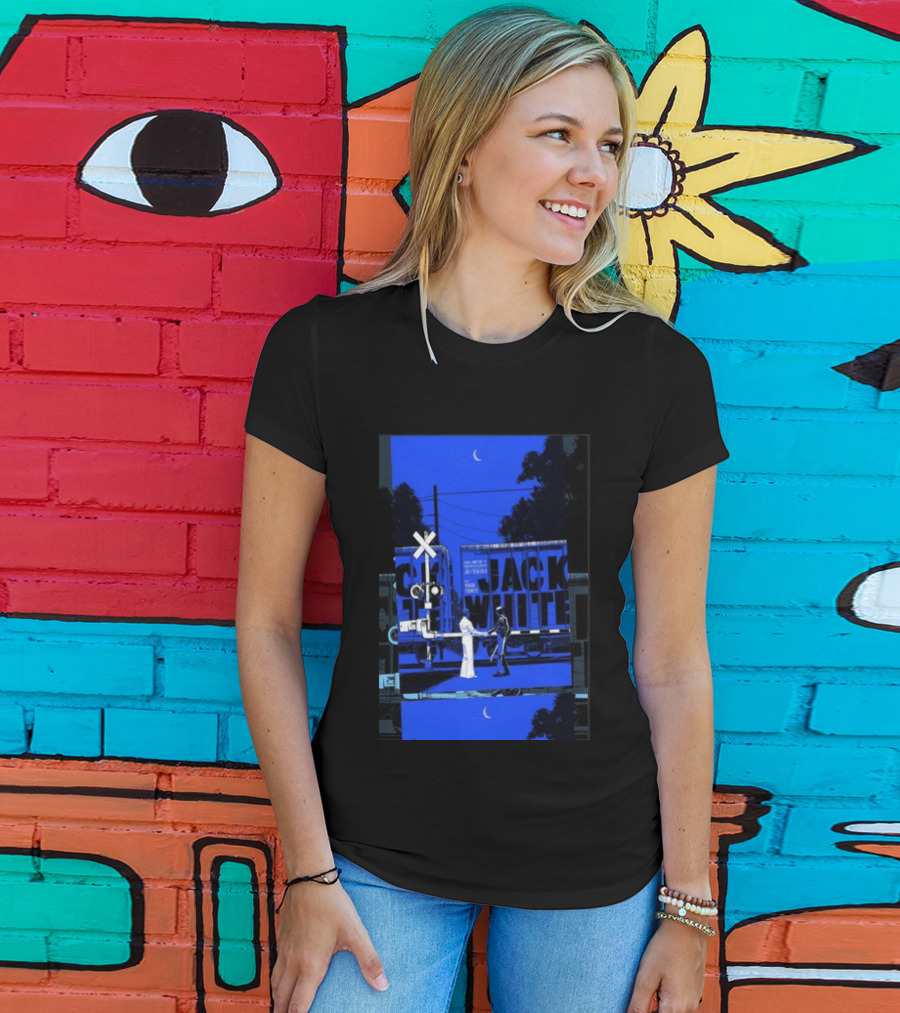 Jack White Jul 15 2026 Toronto Concert Railway Crossing T-Shirt