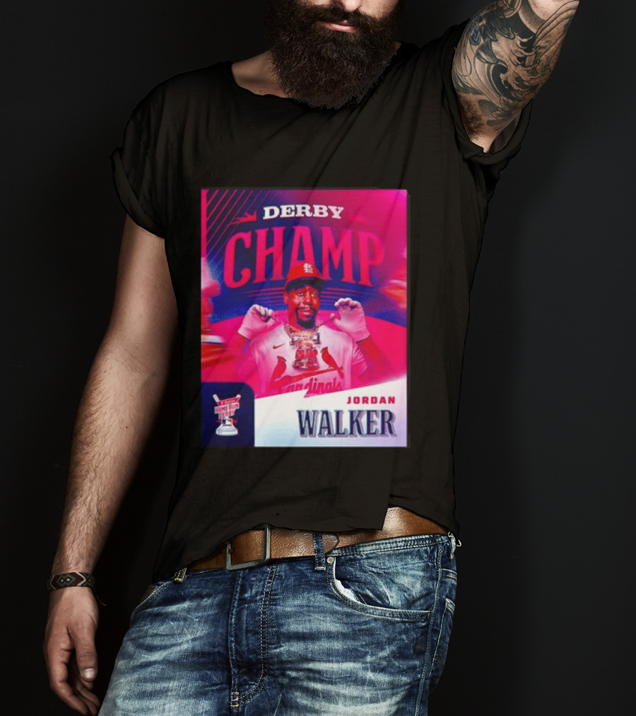 Jordan Walker St Louis Cardinals Home Run Derby Champ 2026 T-Shirt
