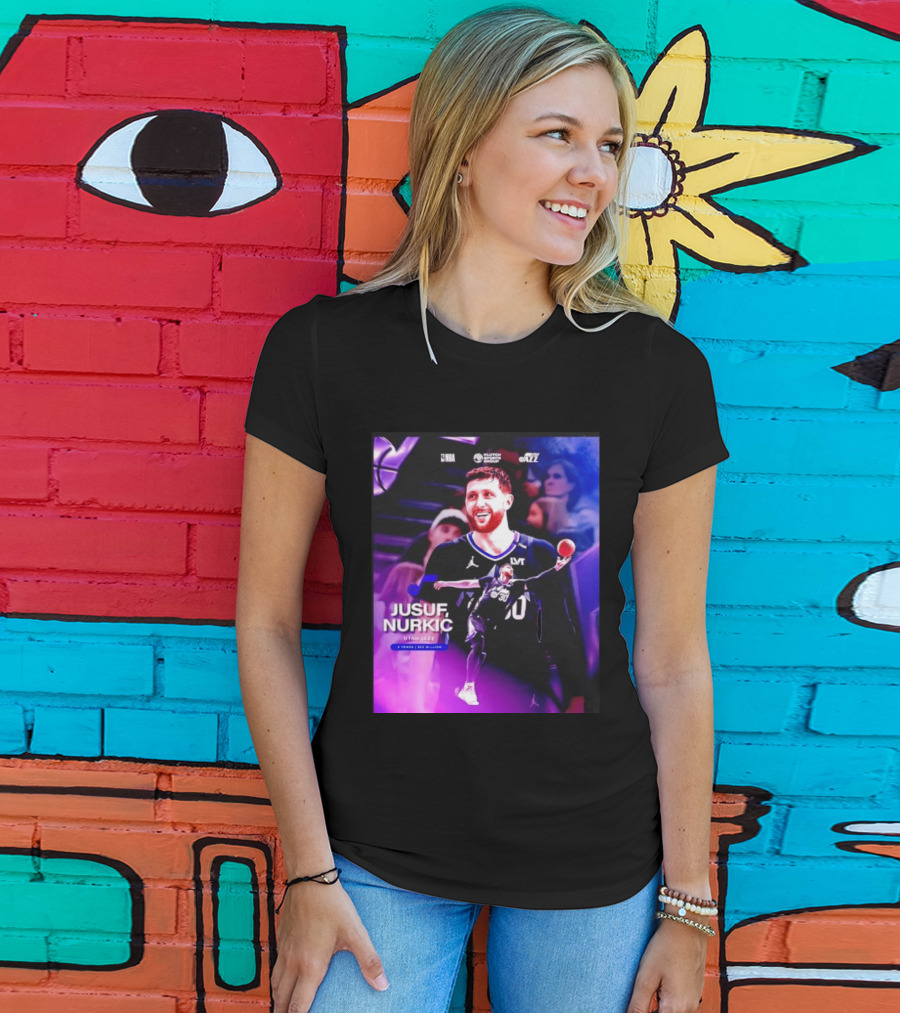 Jusuf Nurkić NBA Utah Jazz Contract 2 Years 22 Million T-Shirt