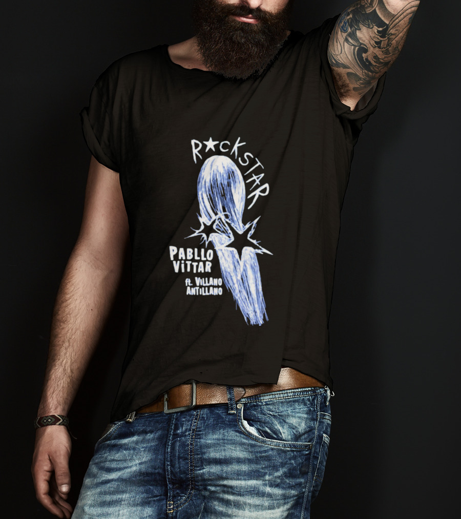 Rockstar Pabllo Vittar Ft. Villano Antillano T-Shirt