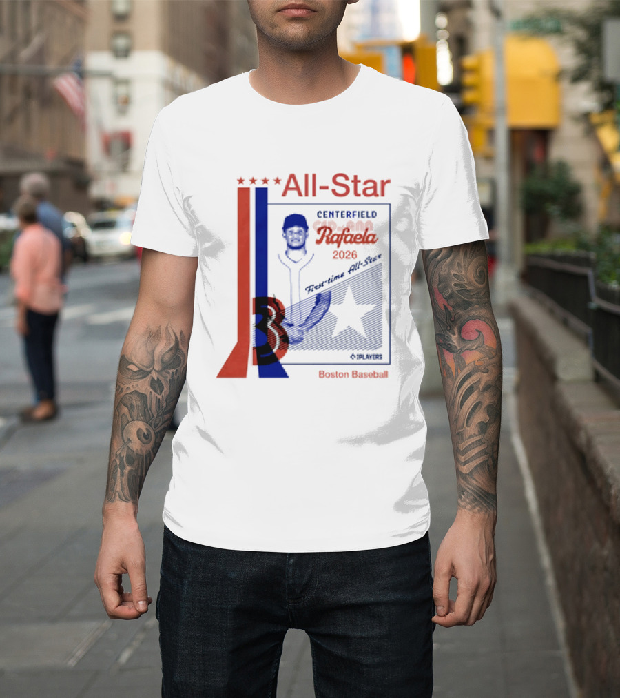 Ceddanne Rafaela Centerfield Boston Red Sox All Star 2026 T-Shirt