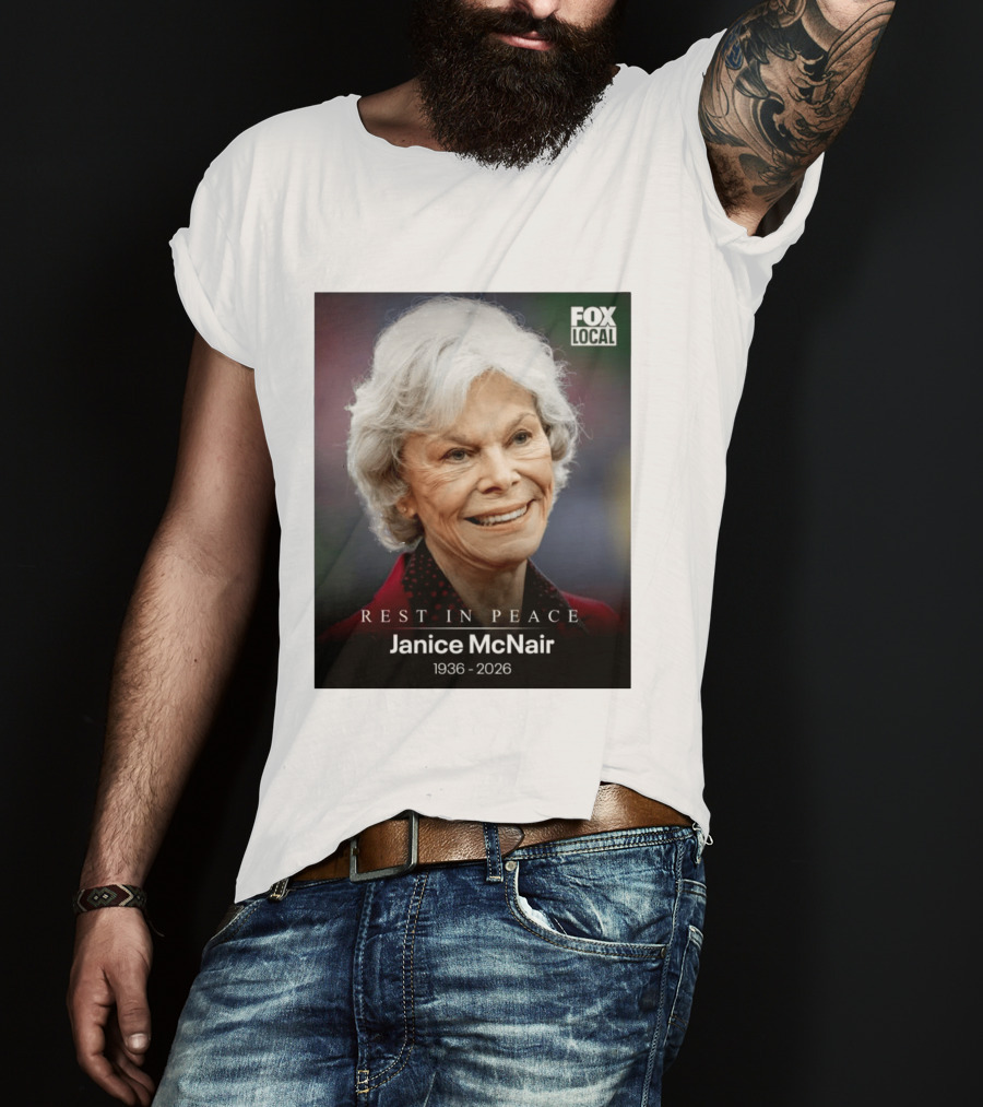 Rest In Peace Janice McNair 1936 2026 FOX Local Memorial T-Shirt
