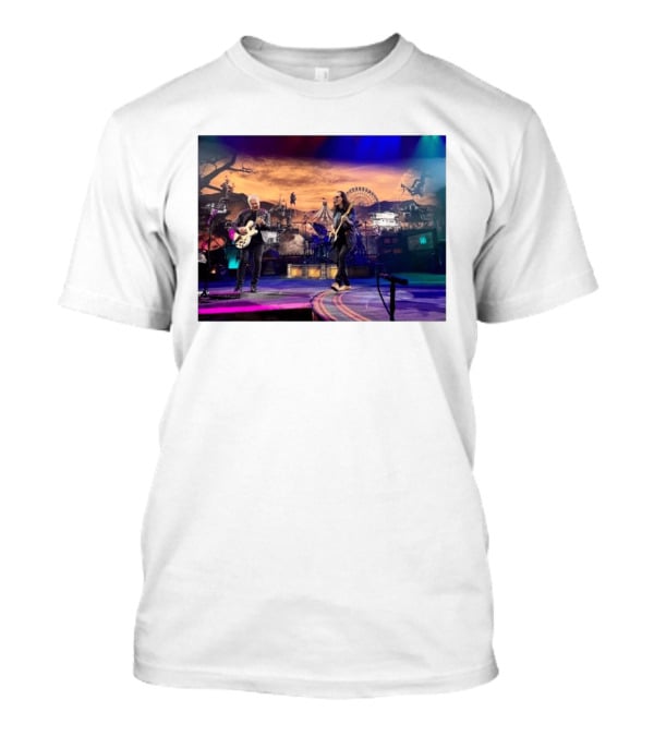 Fifty Something Rock Canada Rush Alex Lifeson Geddy Lee Thank You Texas Concert Memories T-Shirt