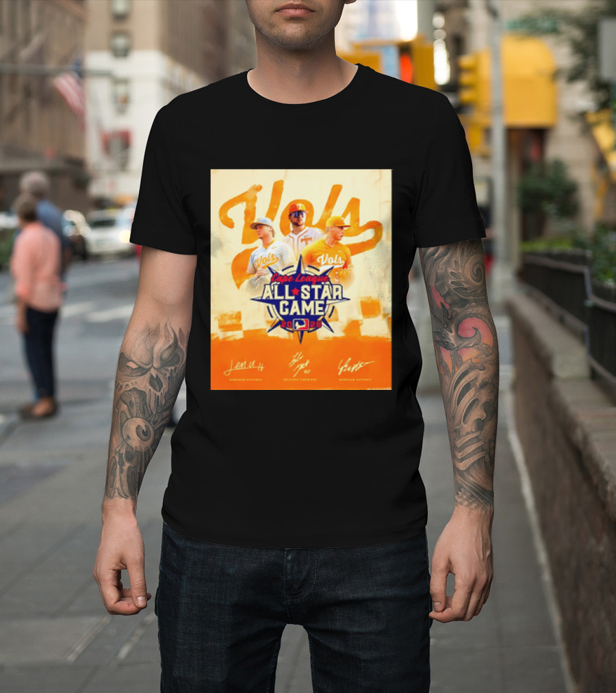 Tennessee Vols Cape League All Star Game 2026 T-Shirt