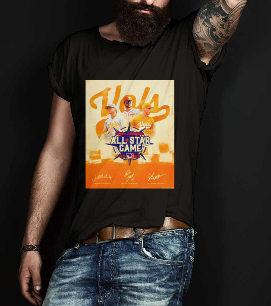 Tennessee Vols Cape League All Star Game 2026 T-Shirt