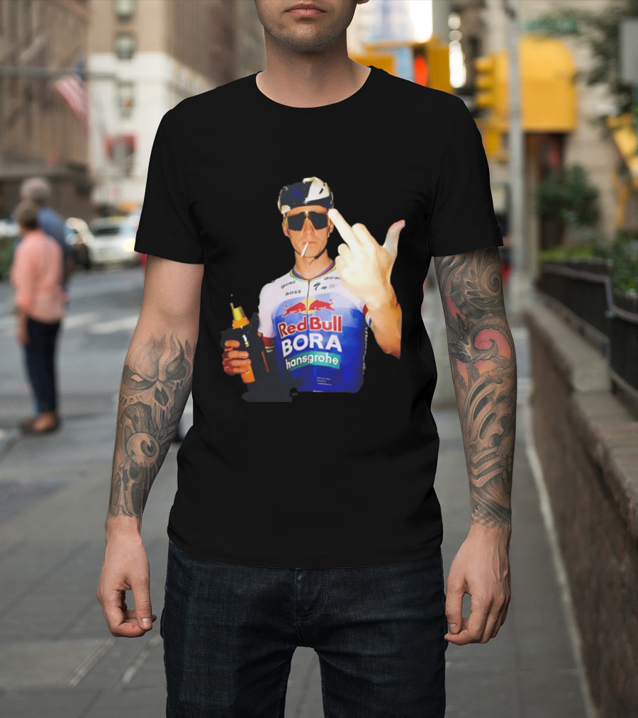 Remco Evenepoel Red Bull BORA Hansgrohe Smoking Gesture T-Shirt