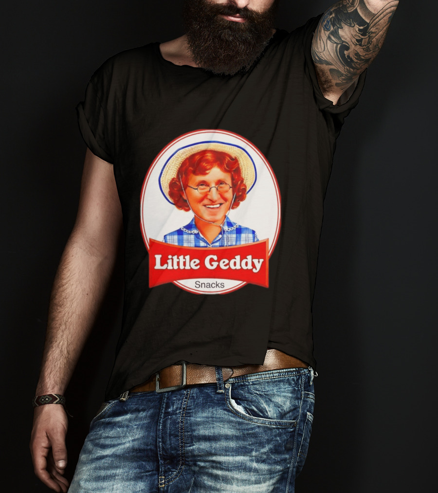 Little Geddy Snacks Rush Geddy Lee Sara Lee T-Shirt