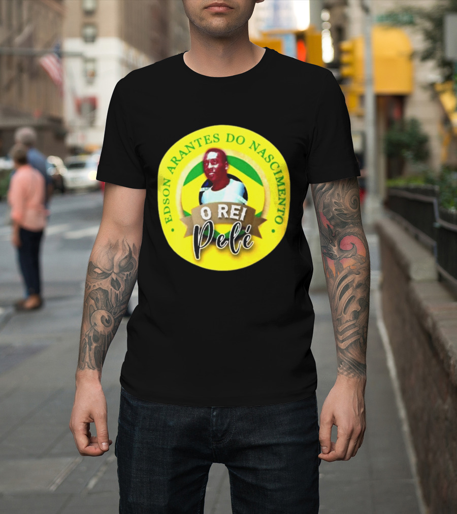 Edson Arantes Do Nascimento O Rei Pelé Brazil T-Shirt