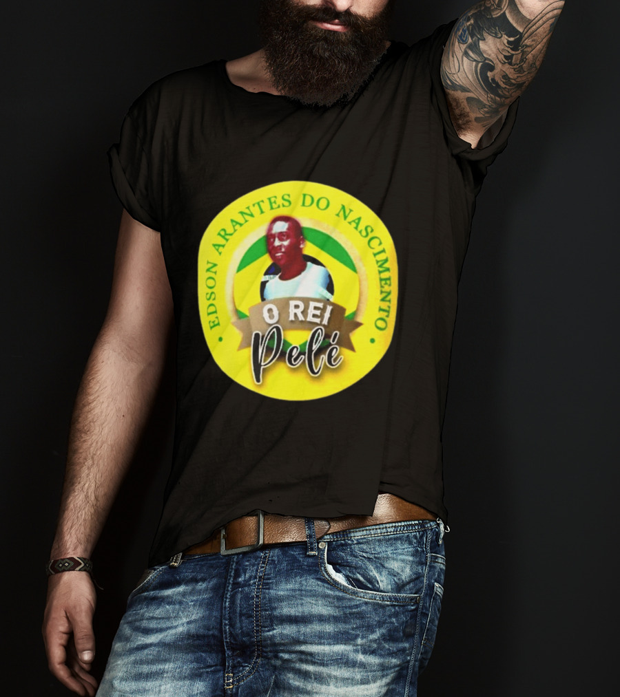 Edson Arantes Do Nascimento O Rei Pelé Brazil T-Shirt
