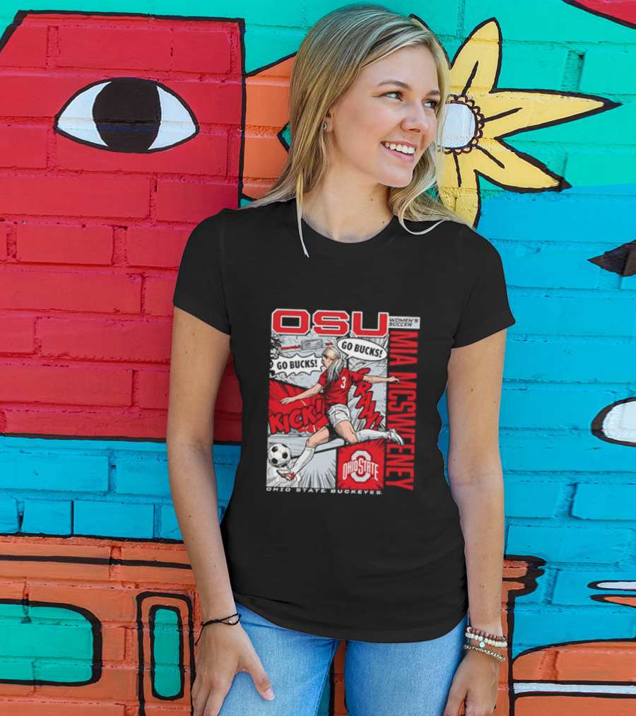 Ohio State Buckeyes OSU Mia McSweeney T-Shirt