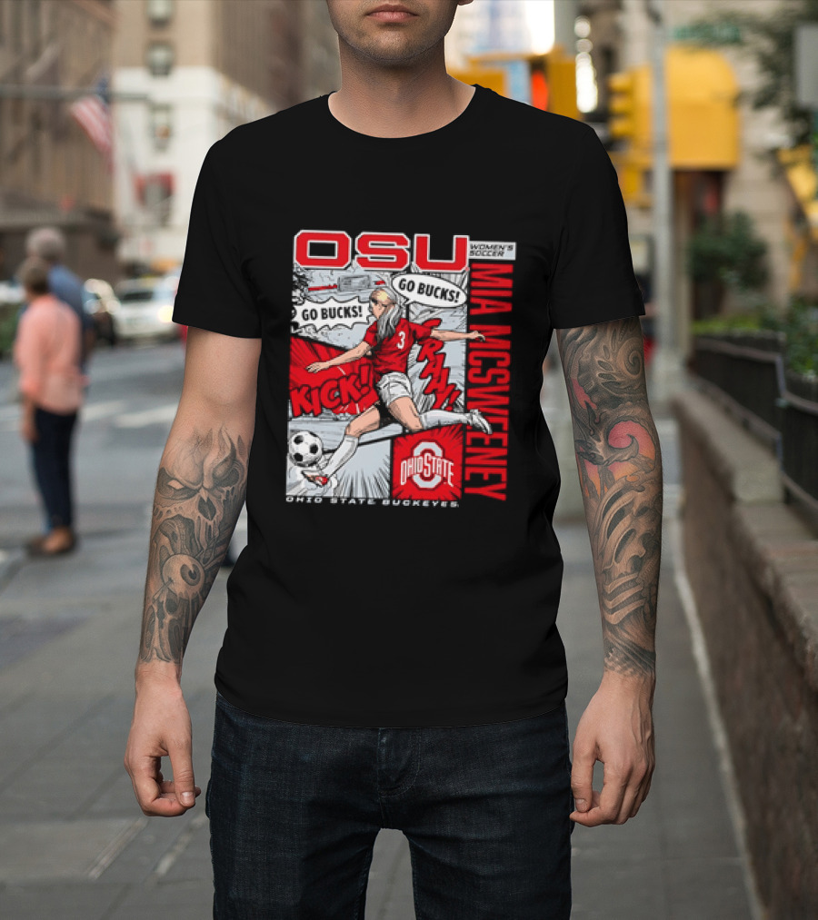 Ohio State Buckeyes OSU Mia McSweeney T-Shirt